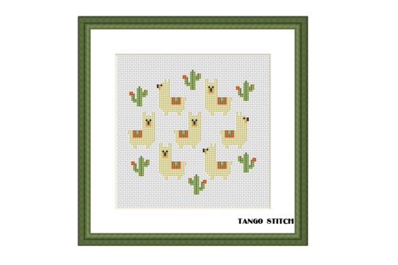 Llama Cute Animals Nursery Cross Stitch: A Designer’s Review