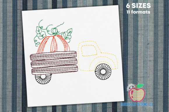 Pumpkin Truck Embroidery: A Designer’s Review for Merch