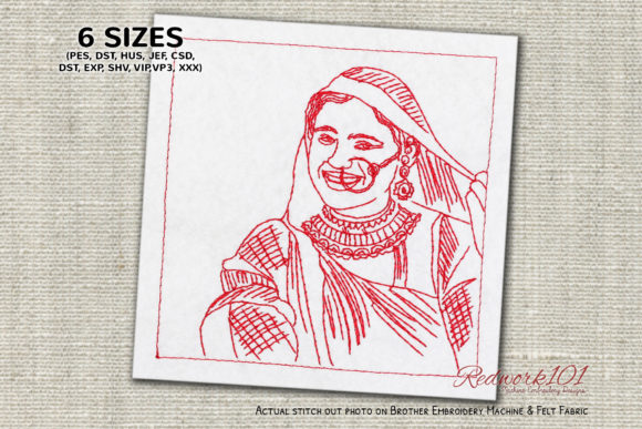 Rajasthani Woman: A Designer’s Review for Commercial Use