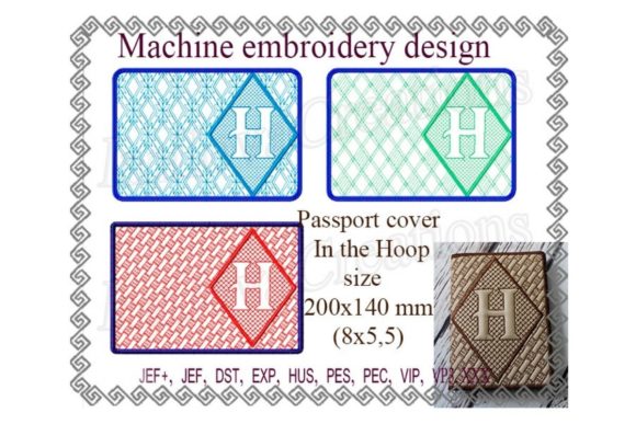 Review: In the Hoop Passport Cover - H Design