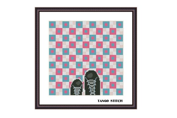 Review: Mosaic Floor Cross Stitch Optical