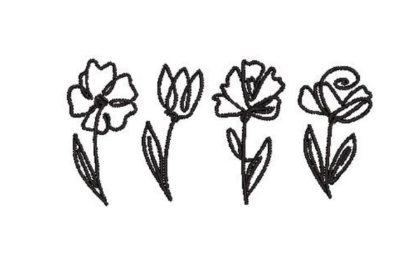 Review: Single Line Flower Art for Gifts