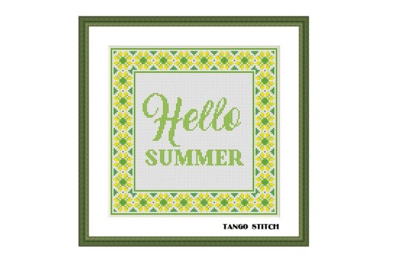 Reviewing Hello Summer Cross Stitch Green Ornament