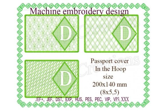 Reviewing In the Hoop Passport Cover - D