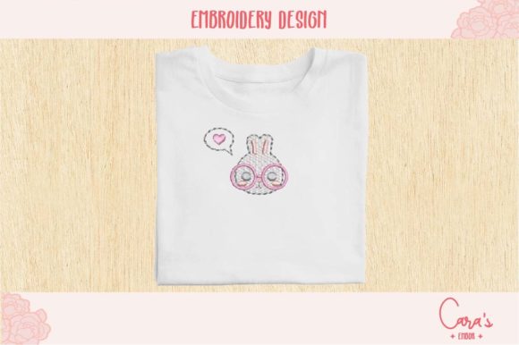 Reviewing Love Bunny with Glasses for Boutique Apparel