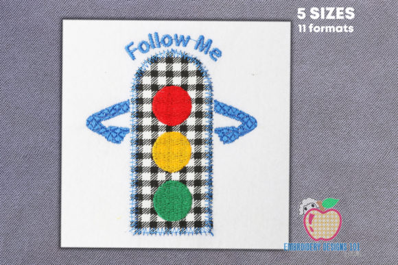 Reviewing the Traffic Signal Applique for Boutique Sweatshirts